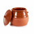 Olla con Tapa Barro cocido 3,5 L 23 x 22 x 23 cm (4 Unidades)