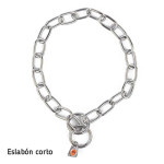 Collar Cadena Acero Inoxidable 59Cm Eslabón Largo