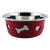 Comedero Acero Inox "Silicon Bowl" 850 Ml Rojo