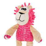 Peluche Mono Rosa 14X26X9.5Cm