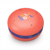 Altavoz Bluetooth Portátil Energy Sistem Lol&Roll Pop Kids Naranja 5 W