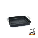 Plancha Grill Valira AIRE 23X23. Negro Aluminio (1 unidad)