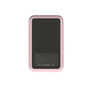 Power Bank con Cargador Inalámbrico Kreafunk Rosa 5000 mAh