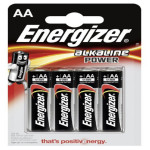 Pilas Alcalinas Energizer 90080 1,5 V AA LR6 (4 Unidades)