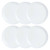 Set de Platos Luminarc Diwali 6 pcs Blanco Vidrio