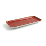 Fuente de Cocina Ariane Terra Rectangular Cerámica Rojo (36 x 16,5 cm) (6 Unidades)