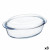 Fuente para Horno Pyrex Classic Vidrio Transparente Vidrio 33 x 20 x 10 cm Con Tapa (3 Unidades)