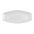 Fuente de Cocina Quid Gastro Cerámica Blanco (40 x 17,5 x 3,5 cm) (Pack 4x)