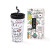 Taza Termo con Tapa iTotal Doble pared Blanco Unicornio Acero Inoxidable 350 ml