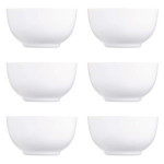 Set de Tazas para Consomé Luminarc Diwali Blanco 14,5 cm (6 Piezas) (6 pcs)