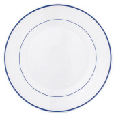 Set de Platos Arcoroc Rest. F/azul Postre Bicolor Vidrio 19,5 cm