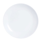 Set de Platos Luminarc Diwali 6 pcs Blanco Vidrio 19 cm