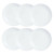 Set de Platos Luminarc Diwali 6 pcs Blanco Vidrio 19 cm