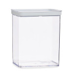 Tarro Transparente Silicona Poliestireno ABS 3,3 L 10,5 x 23,7 x 21 cm (6 Unidades)