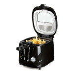 Freidora DOMO DO461FR Negro 1800 W 2,5 L