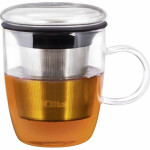 Taza con Filtro para Infusiones Melitta Cilia Transparente Acero Inoxidable 400 ml