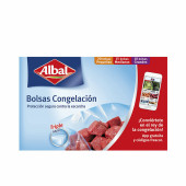 Set de Bolsas Reutilizables para Alimentos Albal   Congelador 45 Unidades