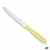 Cuchillo de Mesa Arcos Amarillo Acero Inoxidable Polipropileno (12 Unidades)