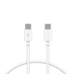 Cable USB-C a USB-C KSIX BXCUC03SBL