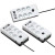 Regleta Enchufes 6 Tomas con Interruptor Eaton PB6F Blanco (1,5 m)