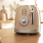 Tostadora Cecotec Vintage 800 Light Beige 850 W